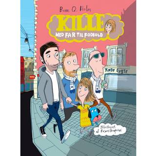 Kille med far til fodbold