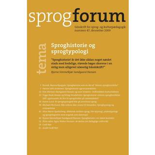 Sproghistorie og sprogtypologi