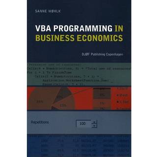 VBA Programming in Business Economics