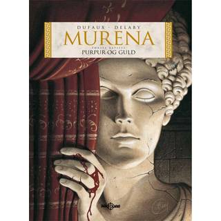 Murena. Purpur og guld
