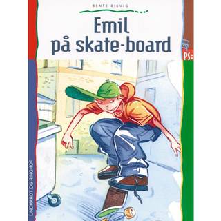 Emil på skate-board