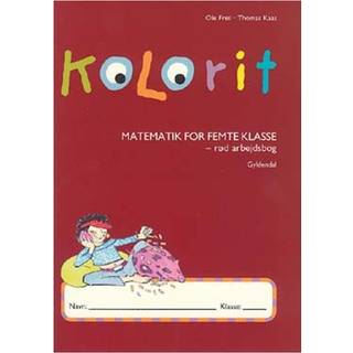 Kolorit 5. klasse, rød arbejdsbog