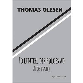 To linjer, der følges ad