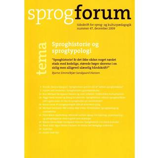 Sproghistorie og sprogtypologi
