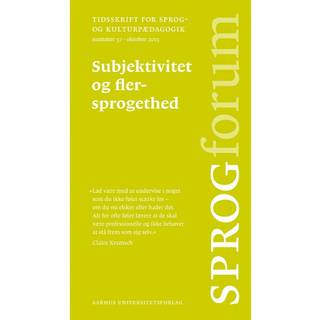 Subjektivitet og flersprogethed