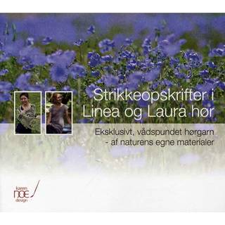 Strikkeopskrifter i Linea og Laura hør