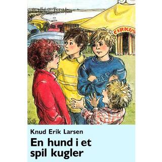 En hund i et spil kugler