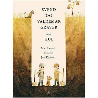 Svend og Valdemar graver et hul