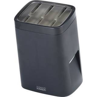 Lockblok knivblok sort 14,3x24x17,5cm joseph joseph