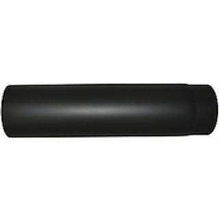 Metalbestos 180 mm længde 500 mm x 2 mm. Sort røgrør