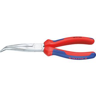 Knipex 38 25 200 Elektronik og finmekanik Fladrundtang 40° bøjet 200 mm