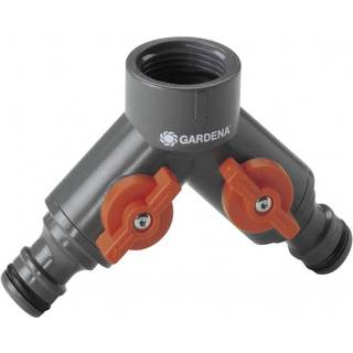 Gardena 936 Hanekobling-2vejs med adapter