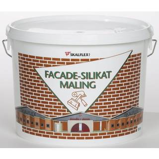 Skalflex facadesilikatmaling 10 hvid 375
