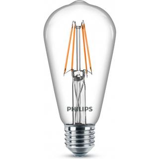 Philips LED Retro Filament Standard Pære 1 Stk - 60 W E27