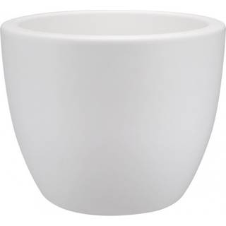 Rund krukke med hjul - Pure Soft - Antracit - 60 cm