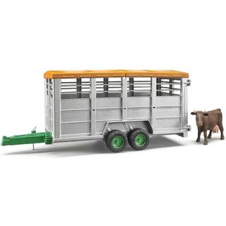 Bruder Livestock trailer with 1 cow