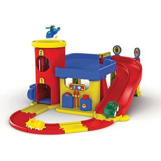 Vikingtoys Garage i plast m. elevator