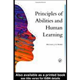 Principles Of Abilities And Human Learning