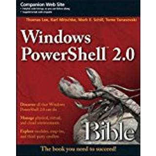 Windows PowerShell 2.0 Bible, Edition 1 (Physical)