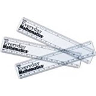 Everyday Mathematics, Grades 1-3, Rulers, 6 inch/15 centimeters (Package of 10)