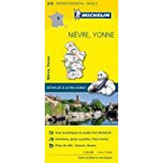 France blad 319: Nievre, Yonne 1:150.000