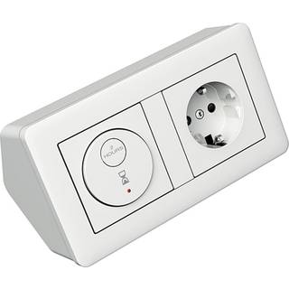 Schneider Electric Hjørnebox, m. timer & stikkontakt, Exxact