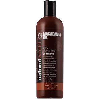 Natural world macadamia ultra nourishing shampoo 500ml