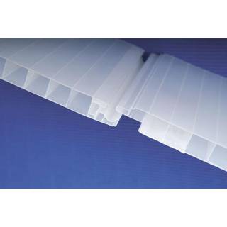 RIAS 2-lags Click-Step termoplade, klar, 16 x 221 x 3000 mm - pakke med 5 stk.