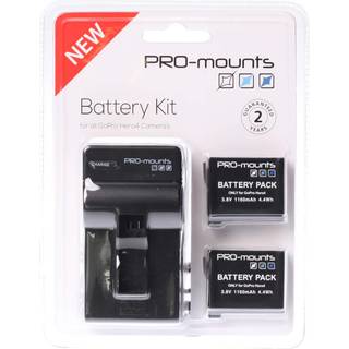 Pro-Mounts Battery Kit Hero4