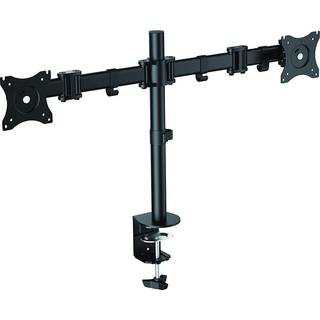 LogiLink dobbelt justerbar skærmholder 13-27" sort