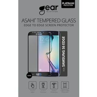 GEAR Glass Protector 3D 5.1" Samsung S6 Edge Full Fit Black