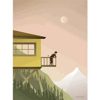 Tilbud: Spar 40% - Afternoon Thoughts - Plakat 50x70 cm fra ViSSEVASSE