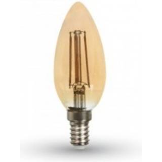 4W (40W) LED kertepære E14 2200K 350Lm 300° (A+)