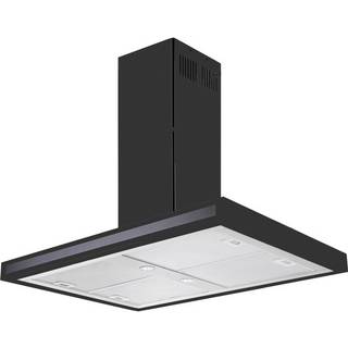 Silverline PE113-60SR Sort Frithængende Emhætte - Farve: Sort