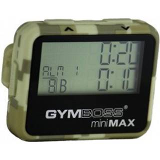 Gymboss miniMAX interval timer (Sort/Pink)