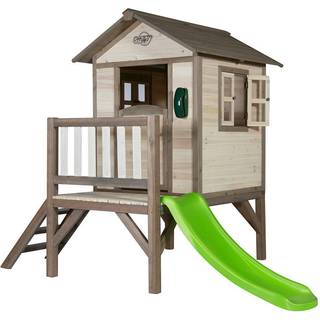 Sunny Lodge XL med rutsjebane Hvid