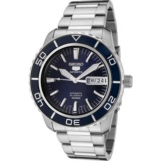 Seiko 5 Sports Automatic Blue Dial Stainless Steel Men's Watch SNZH53K1