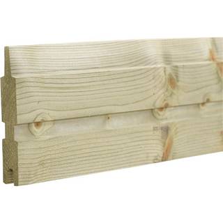 Plus plank profilbræt i sort 177 cm - 17760-15