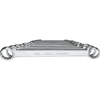 Gedore Dobbelt ringnøgle flad set 12dele 6x32mm