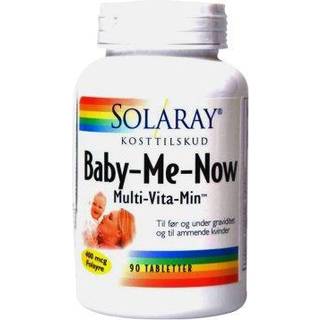 Solaray Baby-Me-Now multivitaminer, 90 tabletter