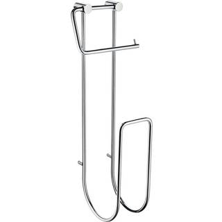 Toiletrulleholder til væg med reserve