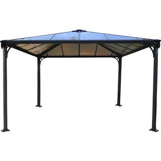 Palram Canopia Palermo pavillon 3600, antracitgrå