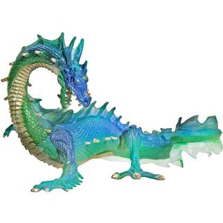 Safari Ltd. Sea Dragon Figurine - Detaljeret 7 """" Plastikmodelfigur - Intrikat Oceanic Dragon Play Toy For Boys Girls & Kids Age 3+
