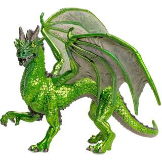 Safari Ltd. Forest Dragon Figurine - Detaljeret 6 """" Plastikmodelfigur - Mythical Creature Toy For Boys Girls & Kids Ages 4+