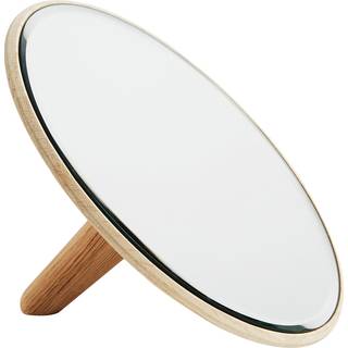 WOUD Mirror Barb i træ - Ø26 cm