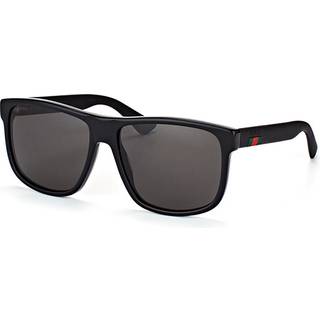 Gucci GG0010S 001 58 Solbriller Mænd Black - Black - 58mm