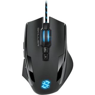 Sharkoon SKILLER SGM1 - Mus - Optisk - 12 knapper - Sort