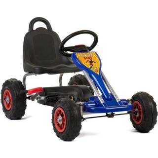 MegaLeg Pedal GoKart Air til børn 3-5 år, blå