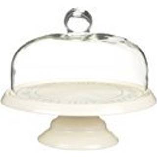 Serveringsfad med glaslåg, 29 x 25 cm - Kitchen Craft