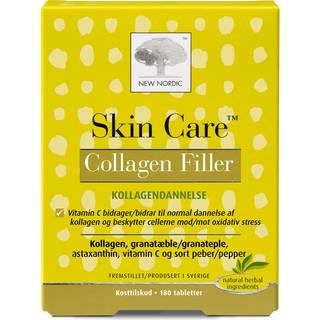 New Nordic Collagen Filler Tabletter Kosttilskud 180 stk + FRI FRAGT